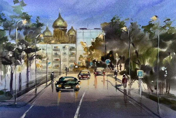 Karosta, watercolor / paper, 35x25 cm,&nbsp; framed 42x32, 60 euro